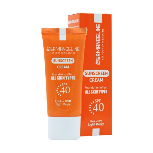 ضد آفتاب کرم پودری SPF40 انواع پوست