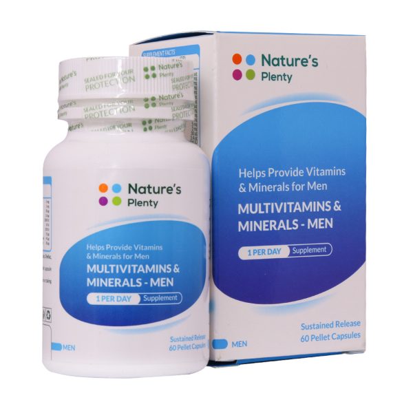 Multivitamins And Minerals For Men Natures Plenty