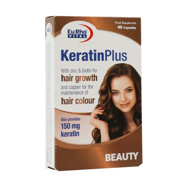 کراتین پلاس یوروویتال (40 عددی)