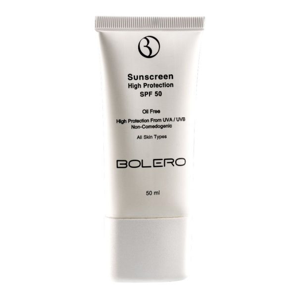 کرم ضد آفتاب با SPF 50 محافظت کننده قوی 50 میل بولرو