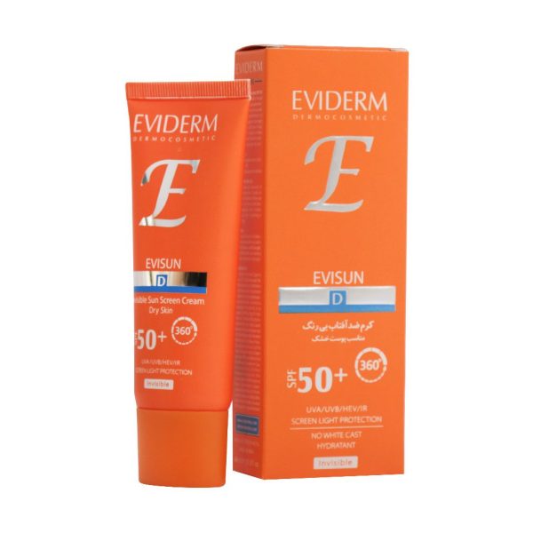 اویدرم کرم ضد آفتاب اوی سان پوست خشک +SPF50 (بی رنگ)