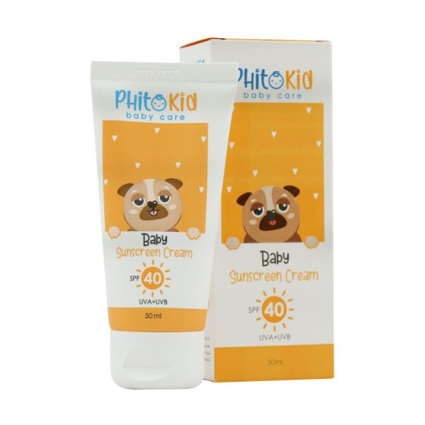 کرم ضد آفتاب کودکان SPF40 فیتوکید 50 میلی لیتر