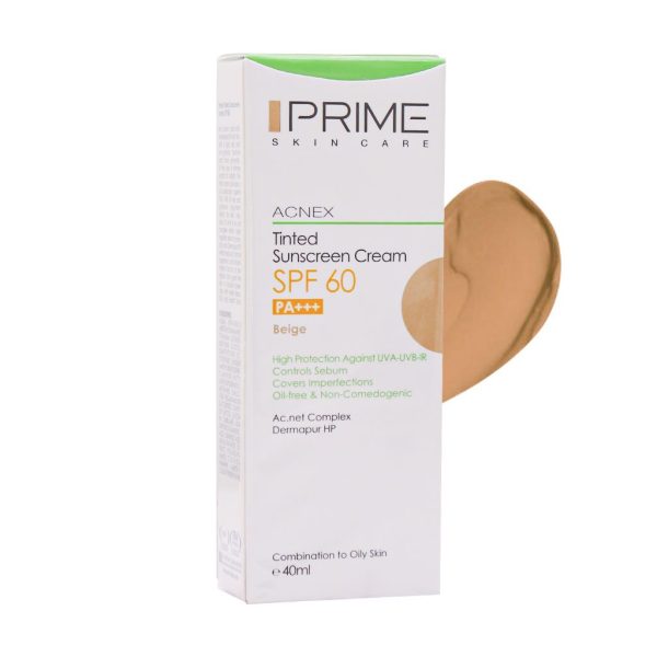 کرم ضد آفتاب رنگی SPF60 (بژ)