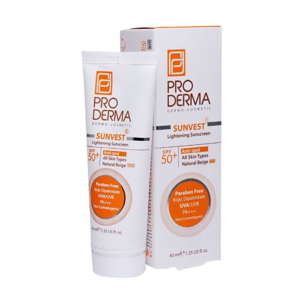 ضد آفتاب فاقد چربی پوست چرب SPF50 سان وست (بژ روشن 02)