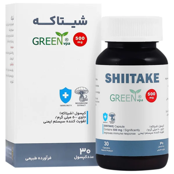 کپسول شیتاکه وارنا پژوهش آریا