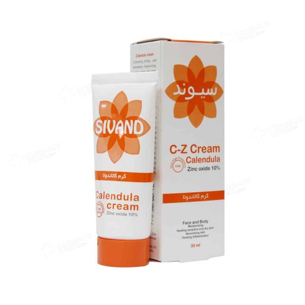 سیوند کرم کالاندولا حاوی زینک اکساید 10%